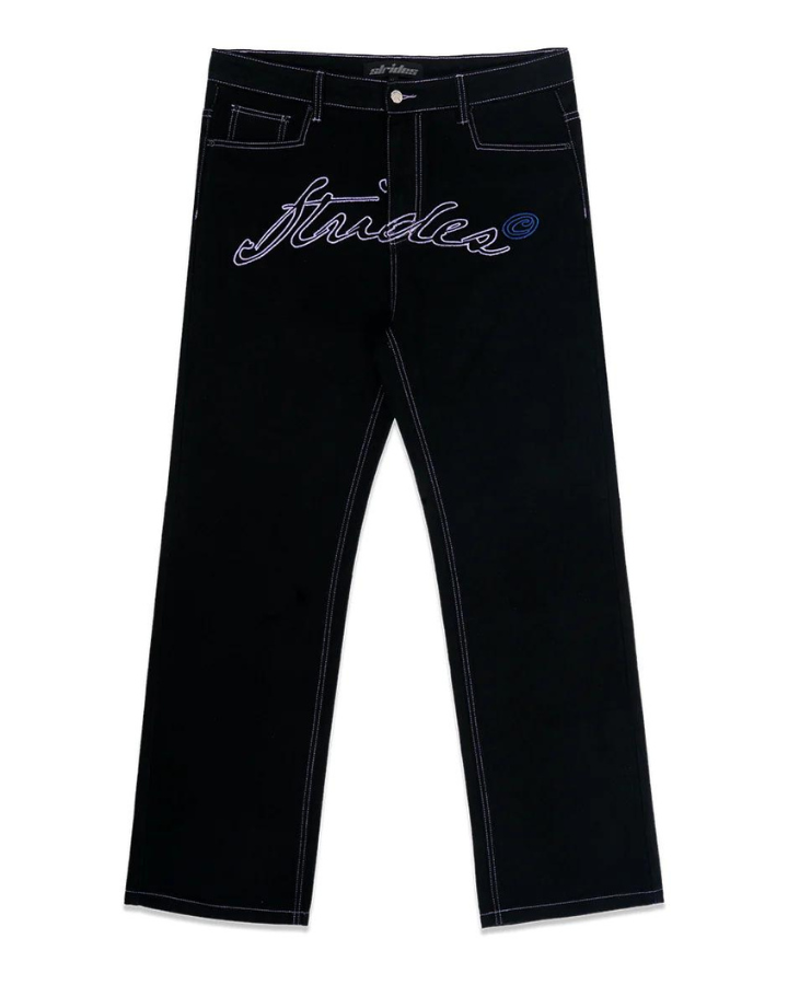 Strides Embroidery Denim