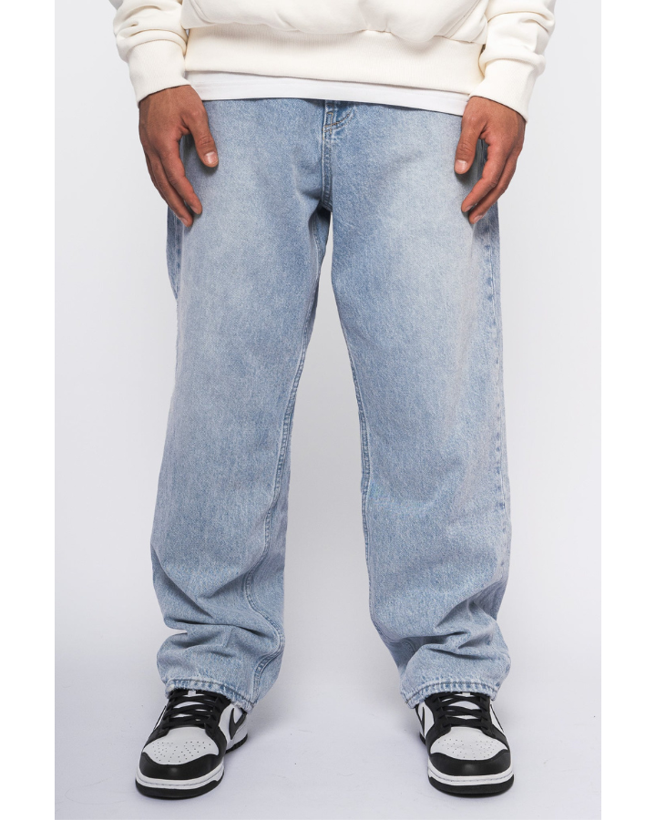 LOOSE FIT JEANS ICE BLUE