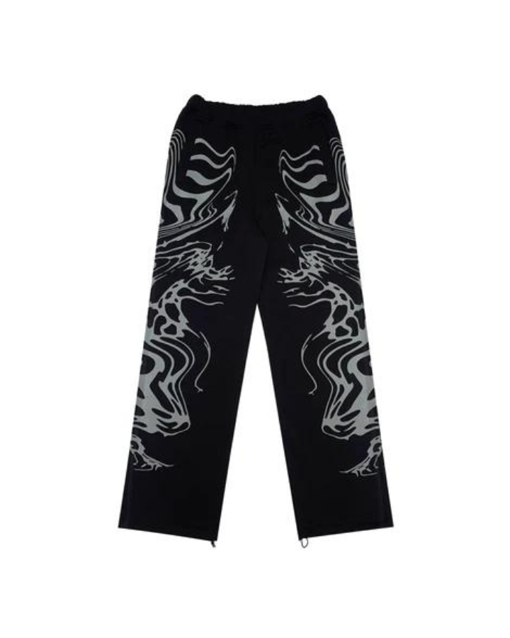 Jogger Pants Black/Lilac