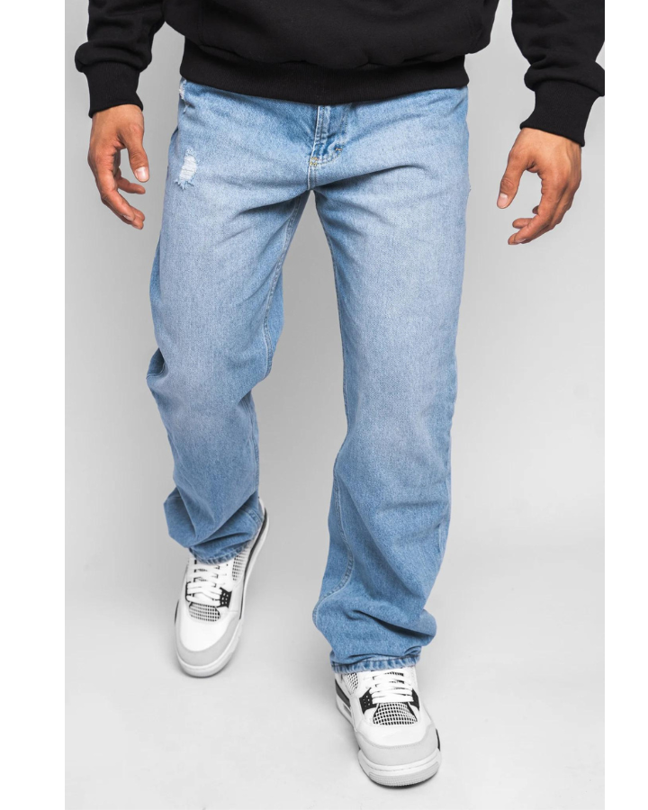 V2 LOOSE FIT JEANS LIGHT BLUE